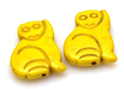 Howlit - kot 30x20mm - żółty