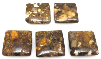 Jaspis - kwadrat 18x18mm