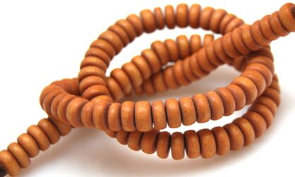 Kokos - talarki 8x3mm - piaskowy