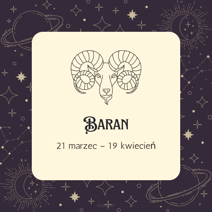 BARAN- znak zodiaku i kamienie jakie do niego są przypisane
