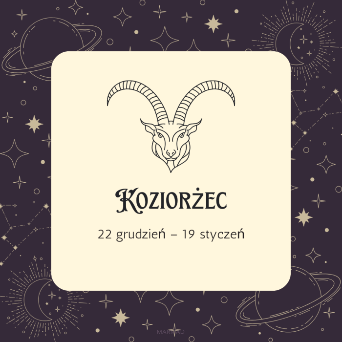 KOZIOROŻEC- znak zodiaku i kamienie jakie do niego są przypisane