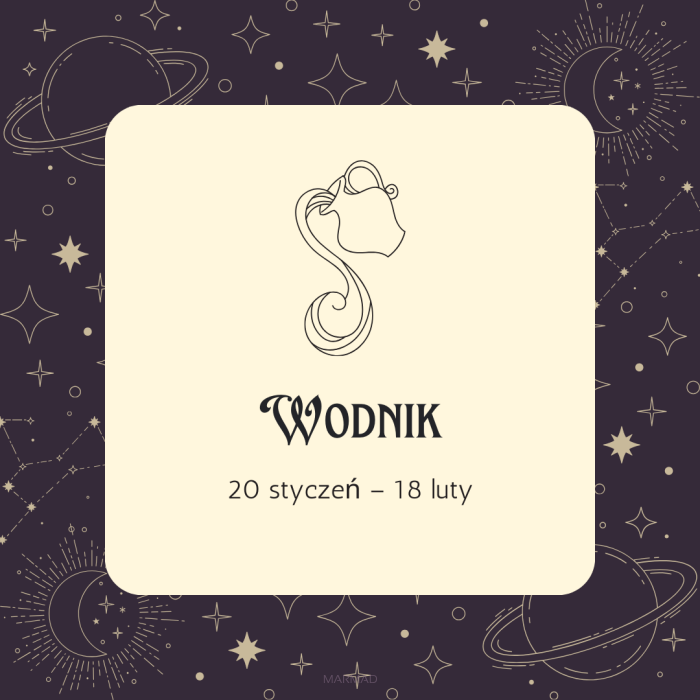 WODNIK- znak zodiaku i kamienie jakie do niego są przypisane