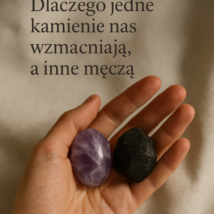 Dlaczego jedne kamienie nas wzmacniają, a inne męczą – o rezonansie między człowiekiem a minerałem