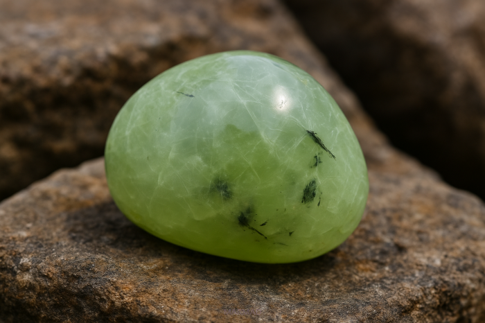 Frenit (Prehnit) – kamień bezwarunkowej miłości, intuicji i wewnętrznej harmonii