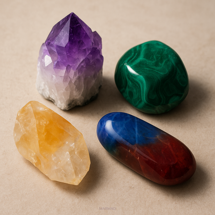Jak kamienie wpływają na emocje – nauka o kolorze, strukturze i energii minerałów